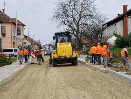 Rekonstrukcija državne ceste Razkrižje-Gibina, utrinki november 2017 1
